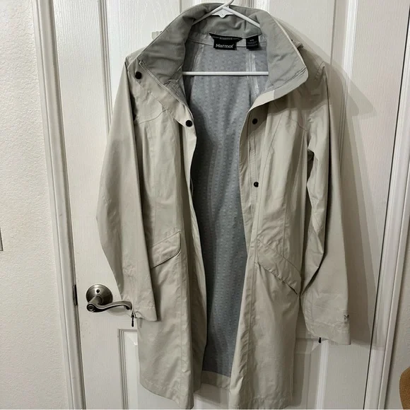 Marmot women's MemBrain® long rain jacket, M - Picture 1 of 7
